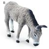 Smooth Surface Durable Daily Delicate Craft Wild Animal Donkey Statue Donkey Model