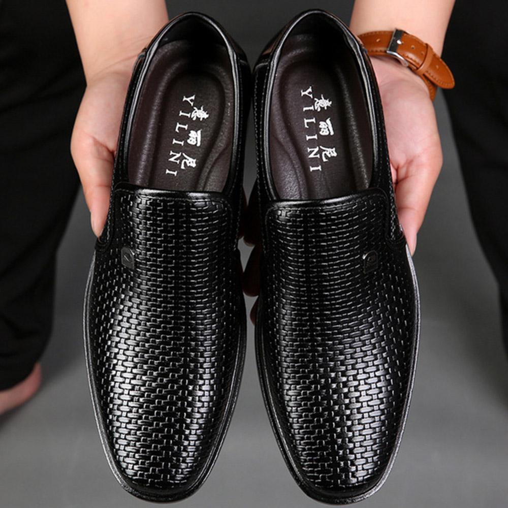 Moda Hombres De Negocios Vestido Mocasines Puntiagudos Zapatos Negros  comprar a buen precio — entrega gratuita, reseñas reales con fotos — Joom