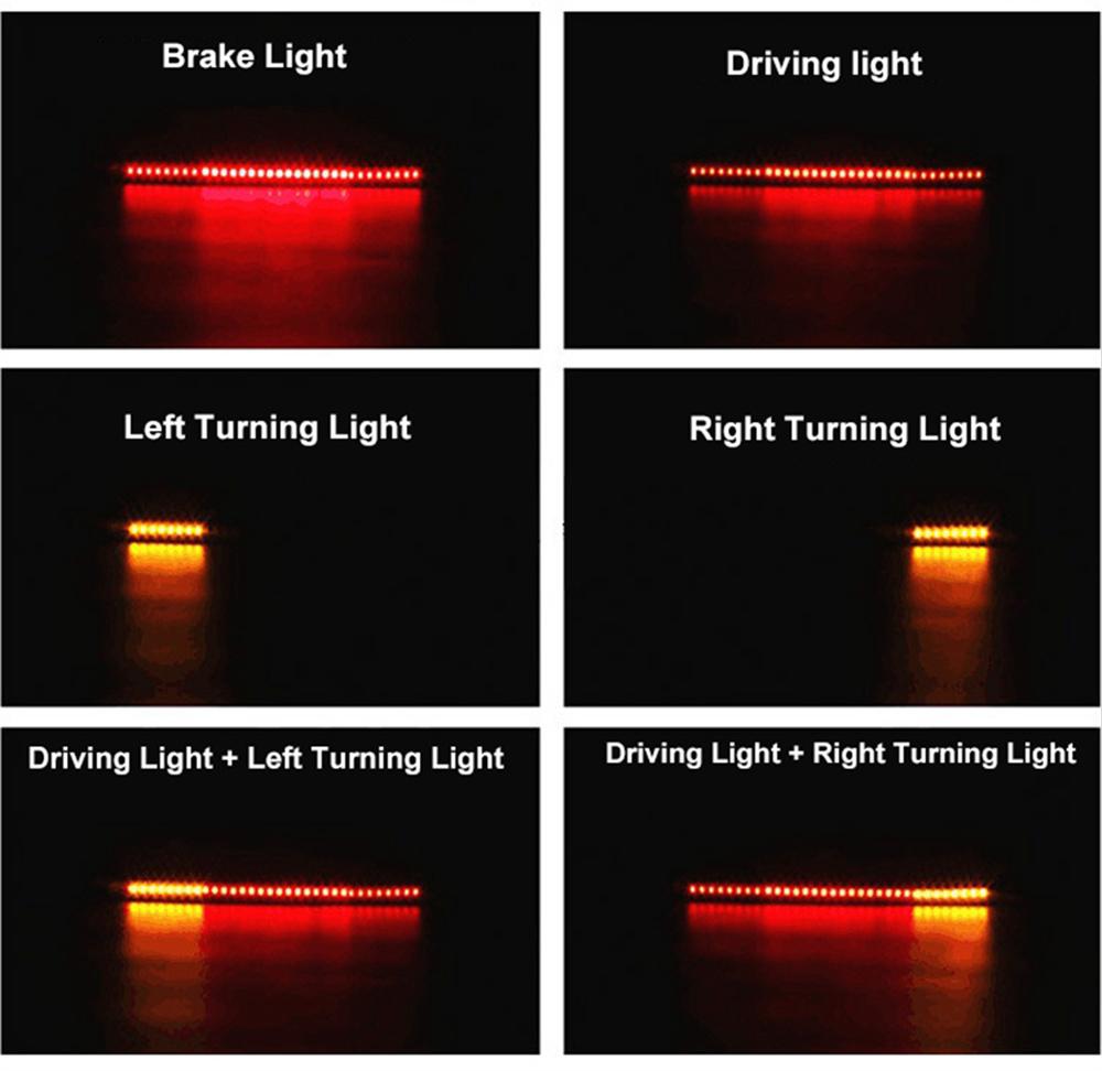Cafe Racer Rear Seat Frame Hoop Loop with LED Brake Turn Tail Light For Honda CB