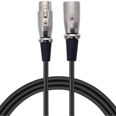 TECH TMCC-1.5 1.5m XLR Male naar XLR Female Microfoonkabel voor Telewerken en Thuiskantoor