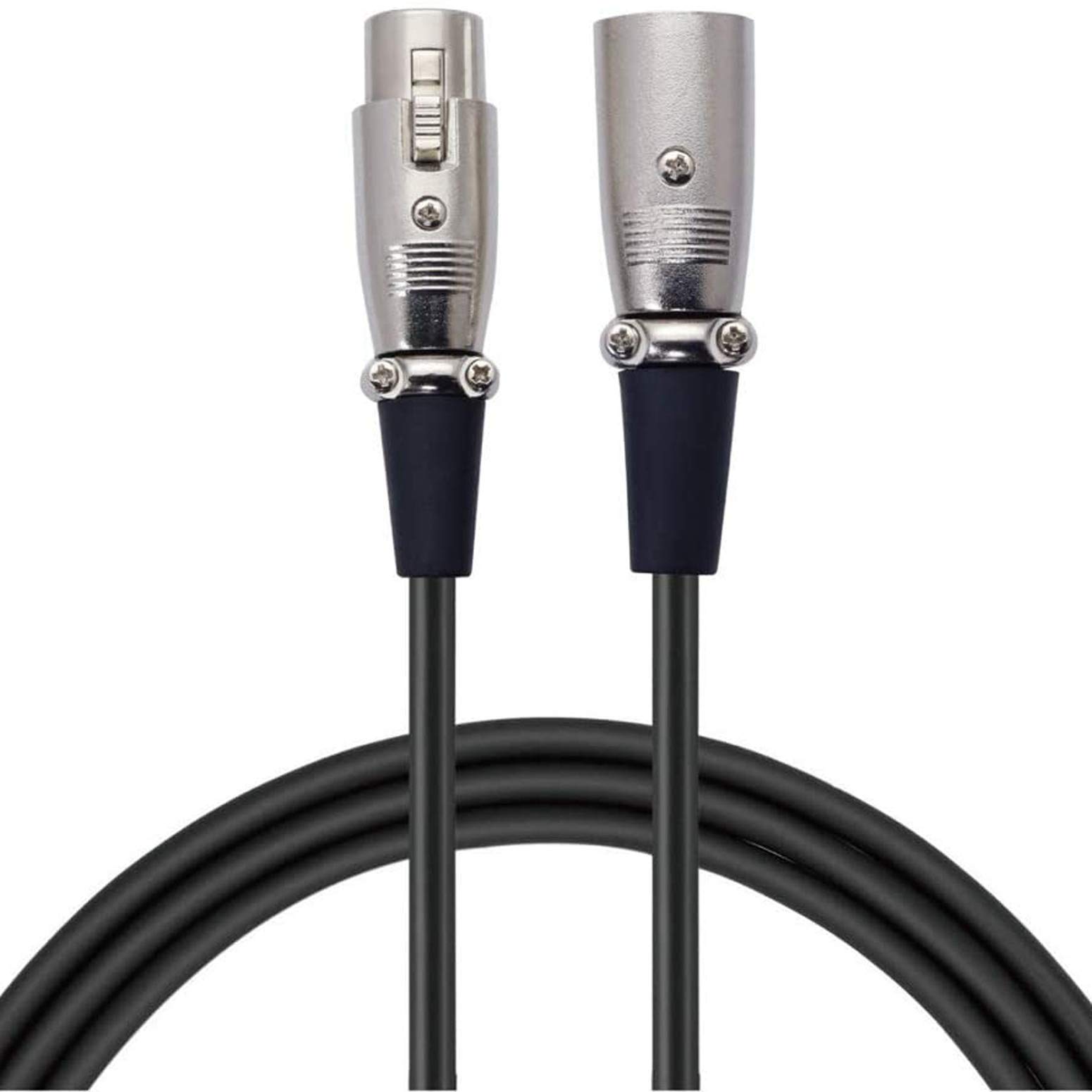 

TECH TMCC-1.5 1.5m XLR Male to XLR Female Microphone Cable for Telework and Home Office