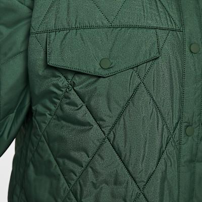 Jordan Jackets Women's Green Lapel Moderate Other