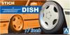 Aoshima Bunka Kyozai Die Tuningteile 104 Stich Sauber Dish Plastikmodell (AOSHIMA) Nein. 17-Zoll