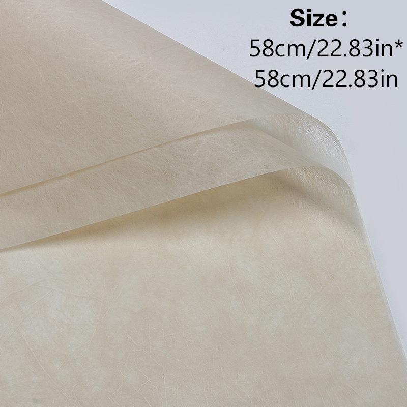 Květinový balicí papír Průsvitný Papír podšitý mléčnou bavlnou Květinářské balení Květinová kytice Svatba Měkký barevný Dekorační papír