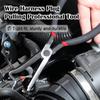 2Pcs Electrical Disconnect Pliers, Electrical Connector Pliers for Cars, Fuel Line Petrol Clip Pipe Plier, Automotive Hose Disconnect Tools for Push