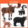 Childrens Animal Figurine Set Pvc Creative Desktop Wildlife Collection For Kids Playroom