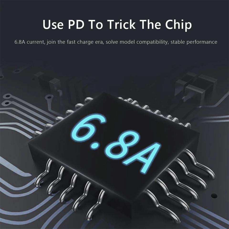 65W 102W PD Schnelllade-USB-C-Netzteilanschluss für Microsoft Surface Pro X 8 7 6 5 4Go Book USB-C-Buchsen-Konverterstecker