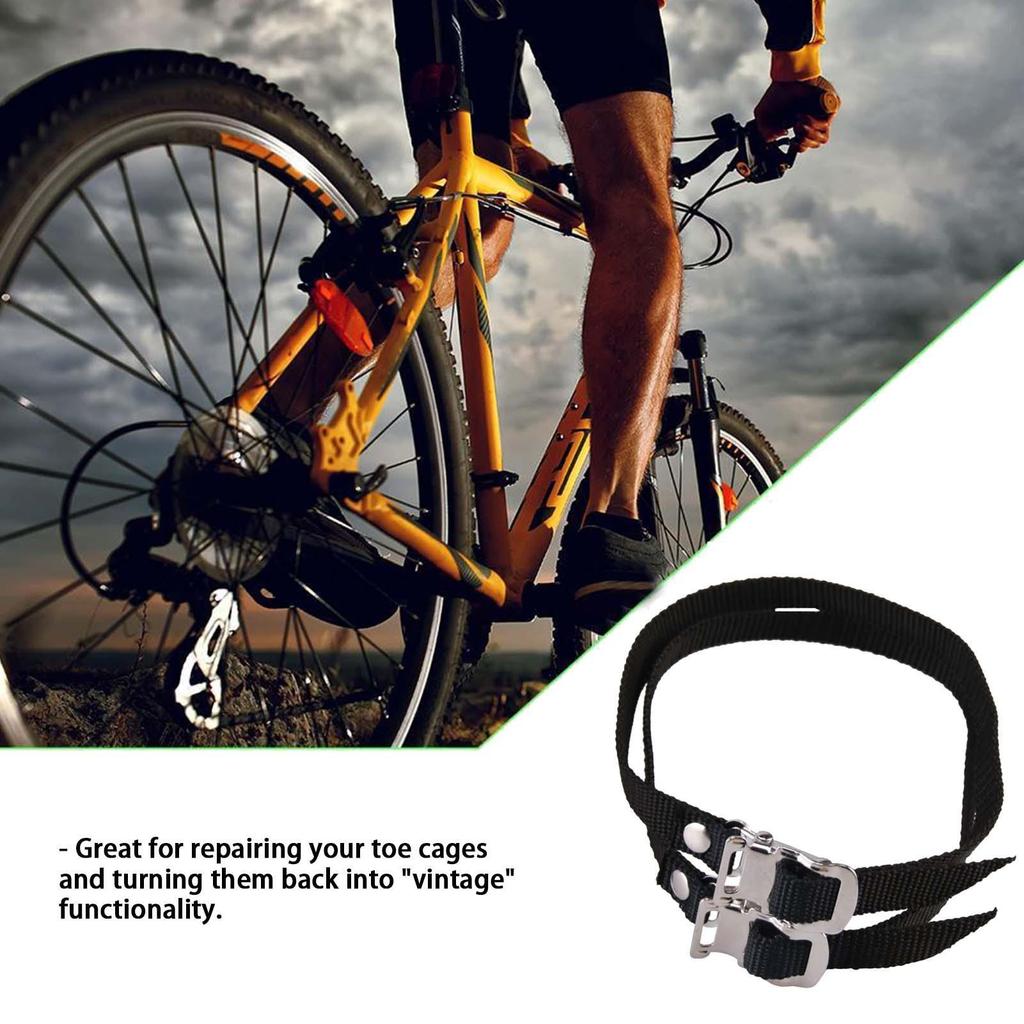 1pc Cycle Pedal Non Slip Strap Bike Spinnings Cycling Shoe Toe Casing Tie Rope Bike Workout Security Belt