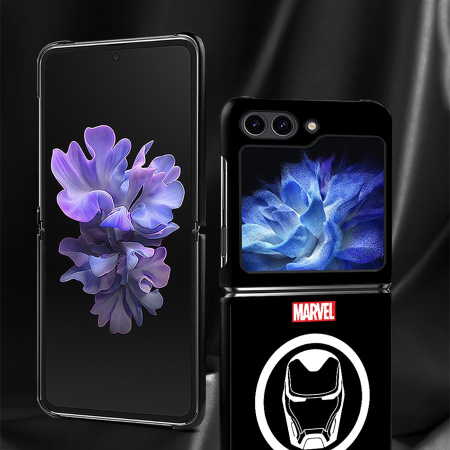 Hard Phone Cover Case for Samsung Galaxy ZFlip3 ZFlip5 Z Flip 7 6 5 4 3 ZFlip4 ZFlip6 ZFlip7 FE Marvel Venom Sipiderman