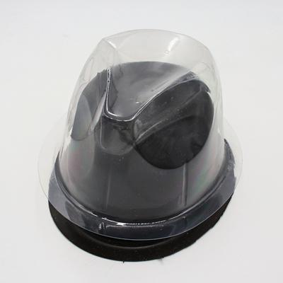 Foreign Trade Anti-Crushing Protective Top Hat Hat Holder Pvc Plastic Rigid Transportation Cross-Border Black Top Hat Transparent Wholesale