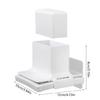 Bathroom Soap Grinder with Presses Box Hollowed Bottom Soap Case for Shower Kitchen