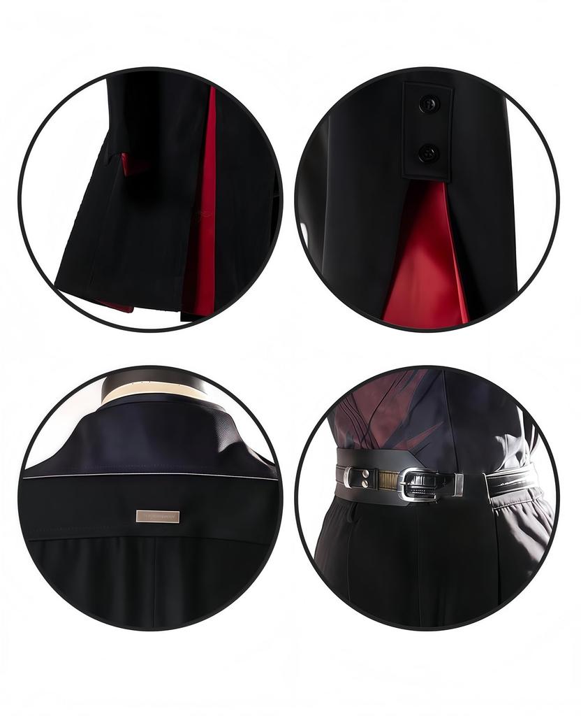 Koi to Miku Cosplay Male Koi Miku Combat Uniform Popular Game Costume Blackout Size [NOKIJP] Costume, Shin, Protagonist, Protagonist, Cosplay, Set,