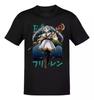 Anime Frieren Frieren Letters Aqua T Shirt Size S - 5Xl Gift For Friends