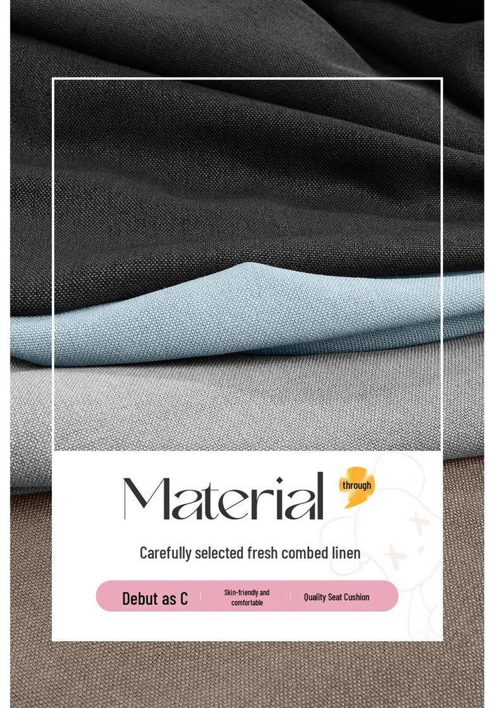 Breathable Fabric Linen Car Seat Covers for BYD Seagull (Five-Seater, Universal Fit)