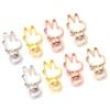 10Pcs/pack Lobster Clasps Hooks Star Blossom Heart Cat Moon Keychain Lobster for Charms Key Ring Clasp Jewelry Making Accessorie