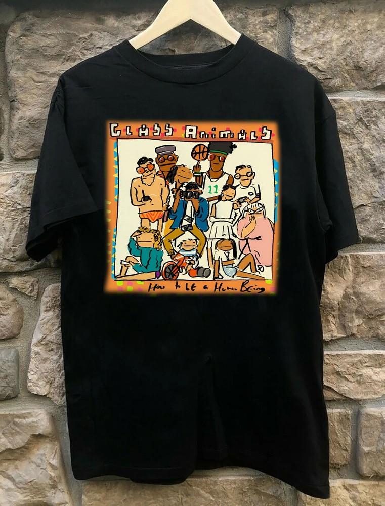 Glass Animals Band Black  Shirt Unisex Concert S to 5XL SG542 Unisex T-Shirt L