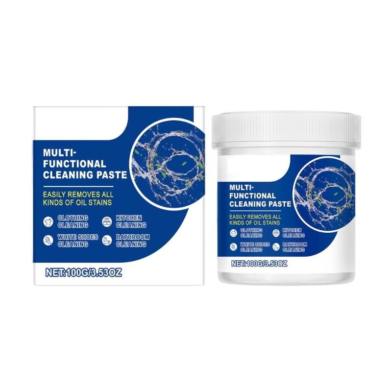 Efficient Cleaning Pastes For Stubborn Grimes On Stainless Steel Glass Surfaces All Purpose Home Cleaning Solution 100g 1