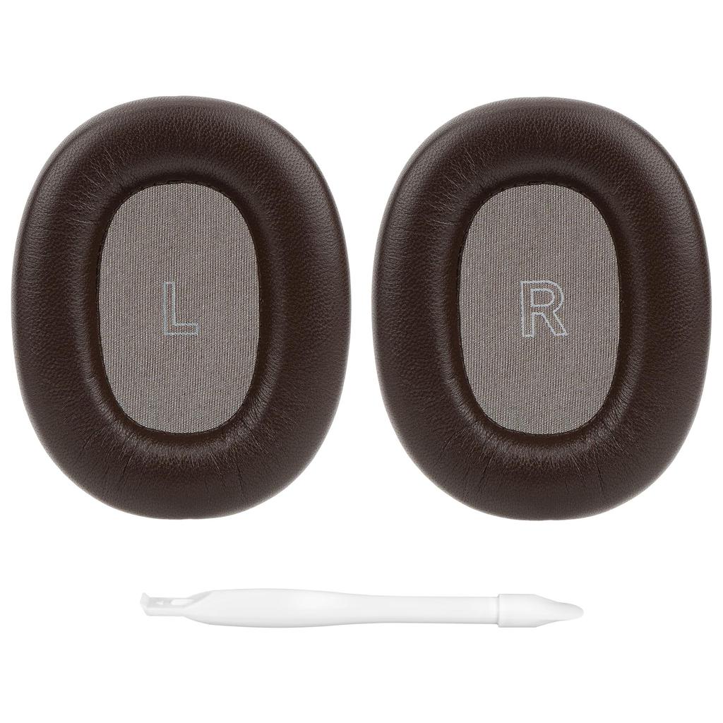 Geekria Elite Earpads Compatible with Bang & Olufsen Beoplay H95 (1266100) Headphones, Lambskin Ear Pads/Ear Cups (Chestnut)