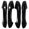 Bright Black Exterior Door Handle Cover Trim For Kia K5 Optima 2020 2025 2025 With Smart Keyhole-A99D