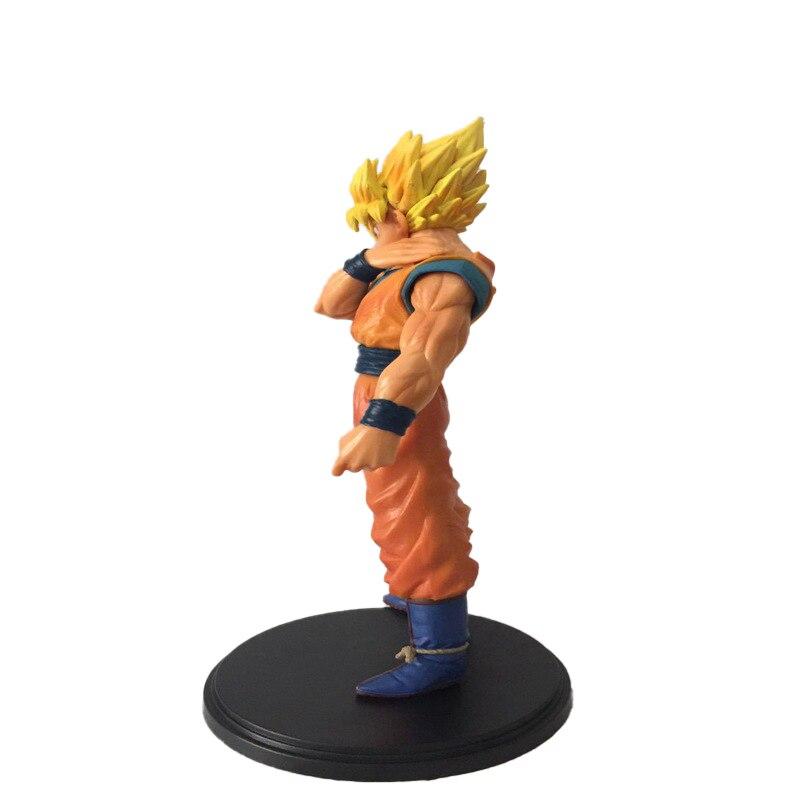 Action Anime Figure Model Vegeta Iv Battle Version 18 -22cm Kakarotto Dbz Model Toy Gift Desktop Collection Figma