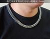 Pure Titanium Curb Chain Necklace, 12mm, Extra Thick (60cm), Double 6-Facet Cut (Men's) (TIT-1-NW-60)