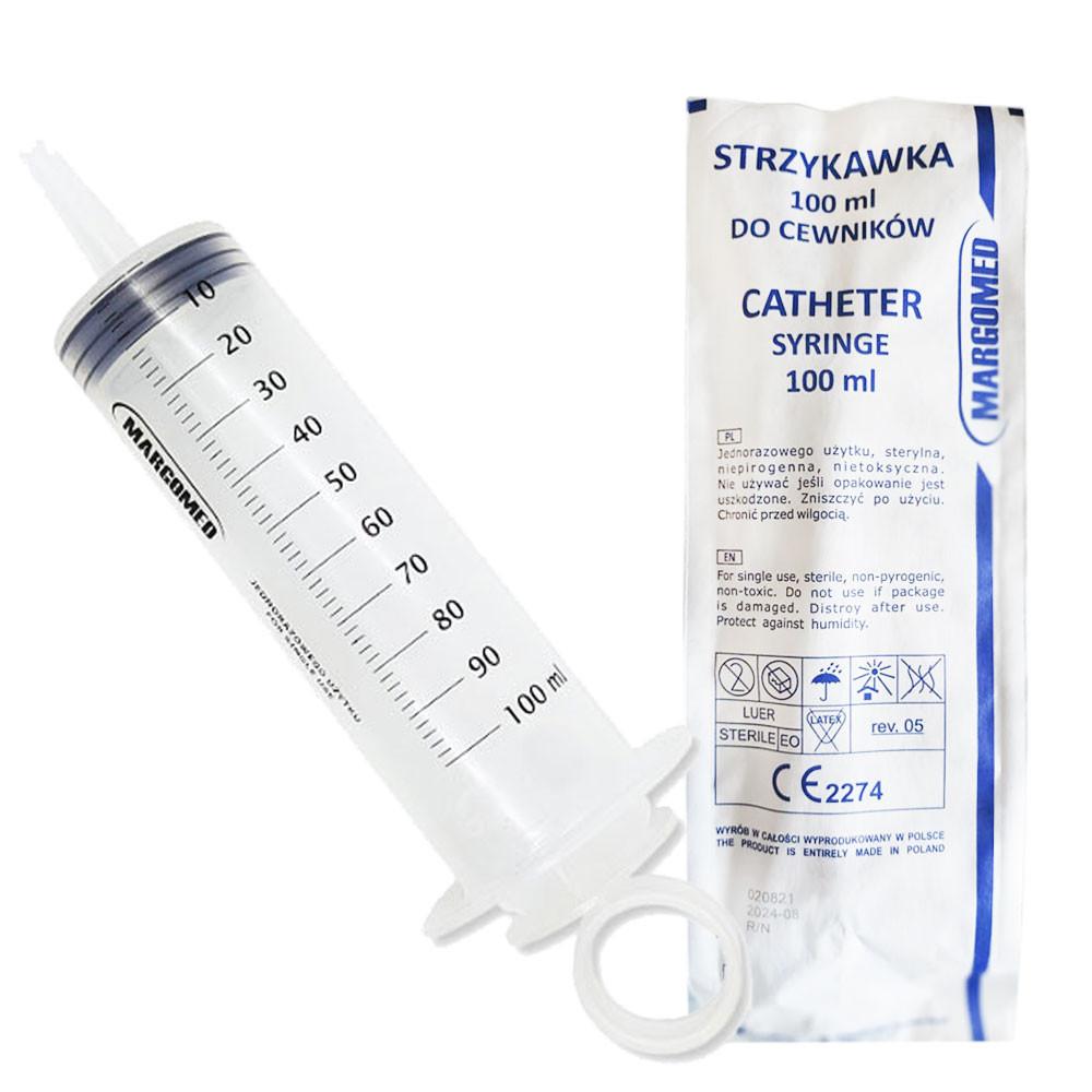 Catheter Syringe 100ml Margomed 1pc