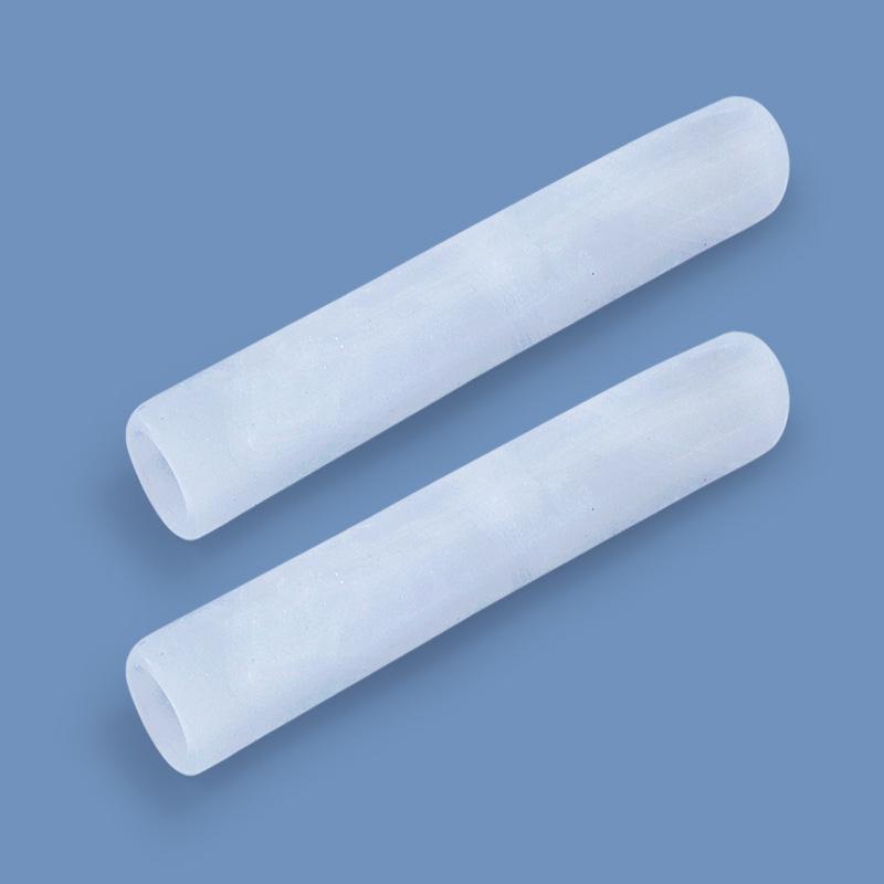 

Closed-End Soft Toe Protector for High Heels - Anti-Rubbing SEBS Finger Cots, Long, Cuttable