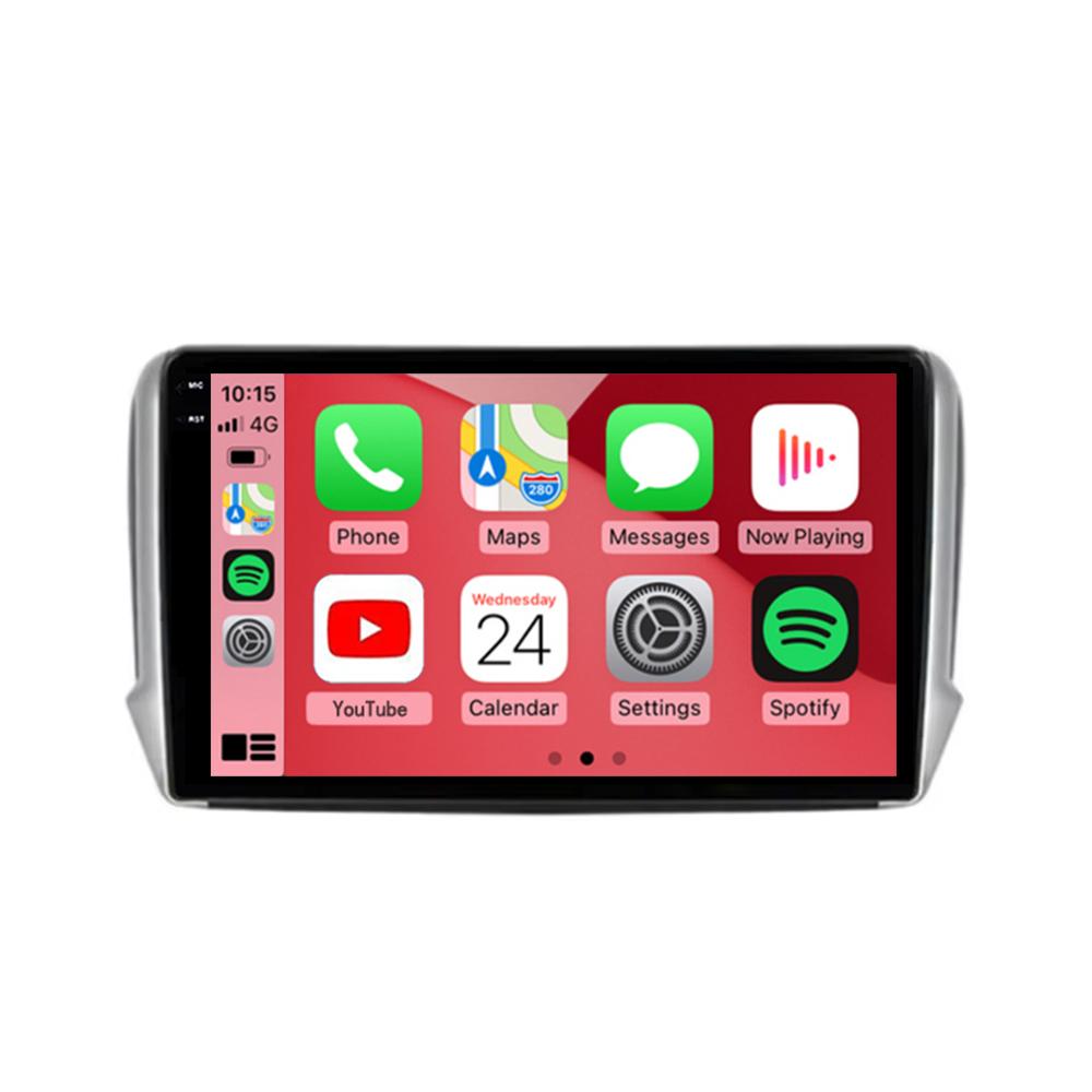 Android 14 Car Radio Multimedia for Peugeot 2008 208 Series 2012-2018 Multimedia Player Navigation Auto Stereo 2K Touch Screen