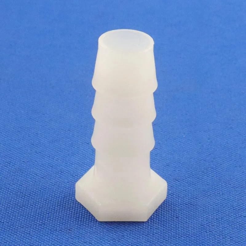 20pcs 1.6-14mm Sofe Pipe Barbed Plug Irrigation Water Supply System Water Stop Connector Tank Joints Plastic Hose End Cap(10mm,50pcs)