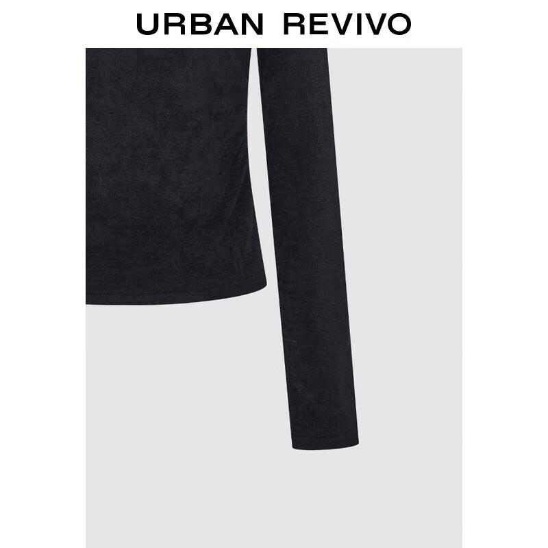 UR 2025 Spring Women's Metal Embellished Knit Top