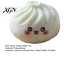Adult Stress Toy Cartoon Steamed Bun Squeeze Simulated Dumpling Sensory Pinch Ball Fidget Relief Relaxation Decompression Tool