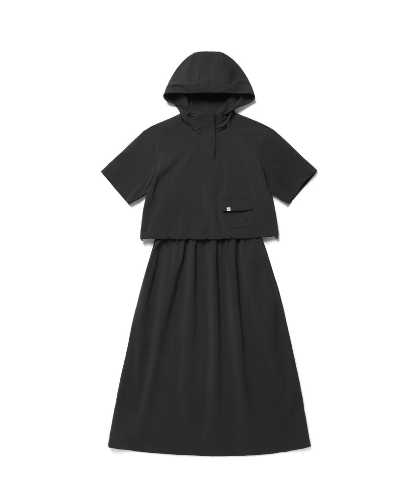 Snow Peak Apparel Root Anorak One-Piece (S26Mwrop63) Dark Charcoal