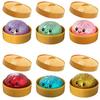 Blind Box Colorful Glitter Dumpling Squishy Relaxing  Antistress Enhance Happiness Rebound Squeeze Reliever Toy