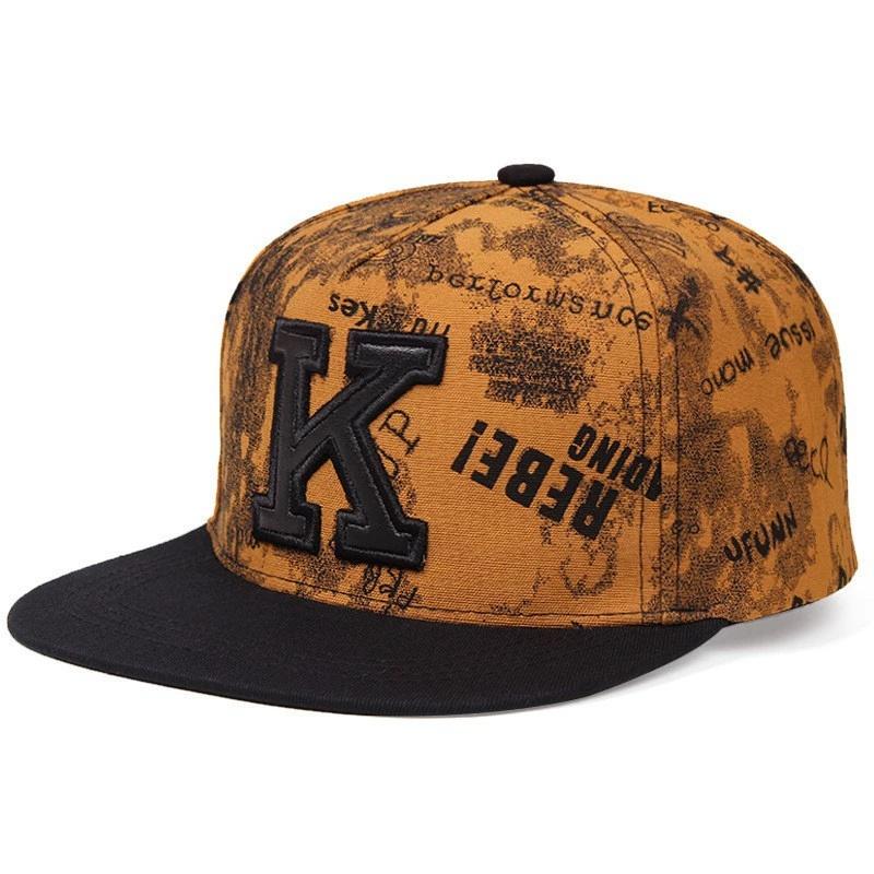 Luxury Fashion Unisex Letter Cap Men Hats Flat Top Baseball Cap Outdoor Adjustable Snapback Gorras Hombre Sports HipHop Sun Hat
