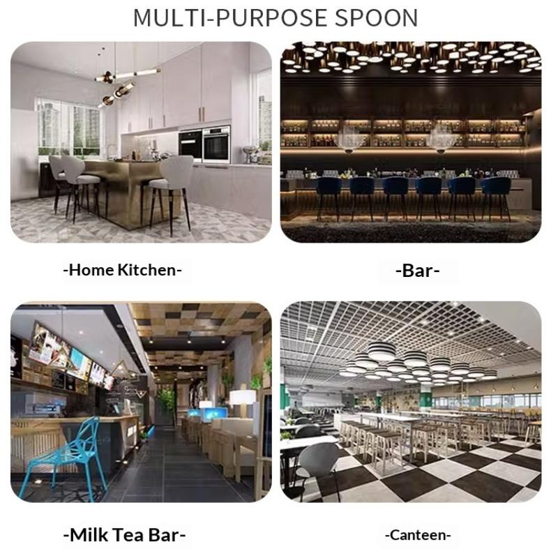 Langer Griff Klar Servierkelle PC Gebogenes Schwanzdesign Soße Braten Suppe Buffet Catering Löffel Ramen Suppenlöffel Catering Schaufel