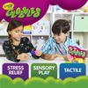 Crayola Globble Squeeze Sticky Stress Relief 747294 Toy, Ball, Toy, 6-Color Set, (Authentic Product)