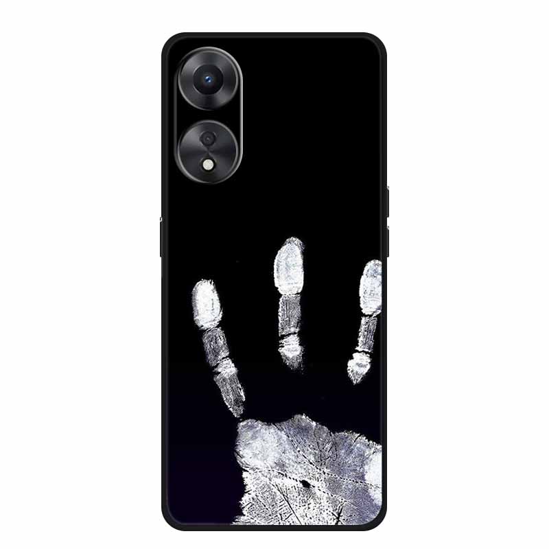 For OPPO A78 5G Case Fashion Silicone Soft TPU Back Cover For Oppo A58 A58X 5G OPPOA78 5G Phone Cases Shockproof CPH2483 Fundas