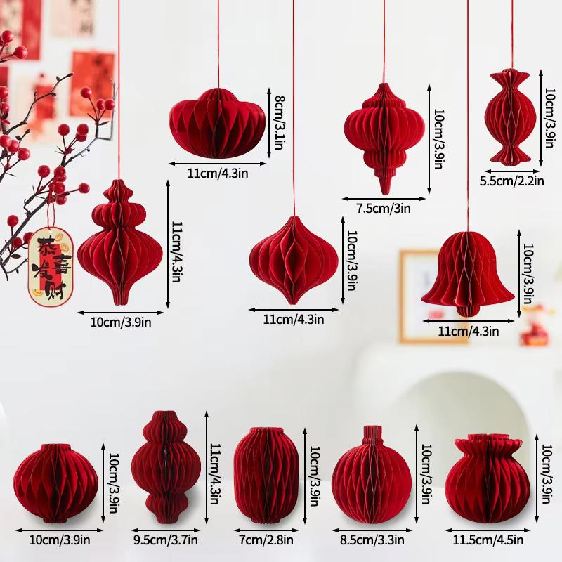 Christmas Decoration 3D Honeycomb Christmas Tree Ornament Home Decoration 2026 New Year Desk Decoration Christmas Supplies