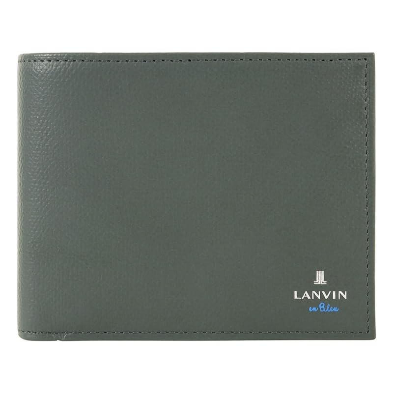 

[Lanvin on Blue] bifold wallet wallet bi-fold With coin purse With bellow card storage casual Dull color 524606 dexter cowhide genuine leather leather