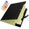 1Pc Expanding File Folder 5 Pocket Folders For Documents Portable Paper Organizer For School Office Supplies A4 Size