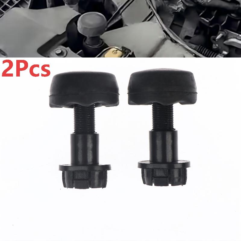 2Pcs Car Hood Stop Buffer Rubber Adjustment Bumper Stopper For Vehicle Engine Cover Shock Absorption Protection Cv6Z16758A