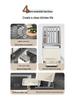 2026 Stainless Steel Multi-functional Kitchen Storage Rack for Knives, Cutting Boards, and Utensils