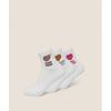 Sweet Treat Graphic Midi Socks 3pk Gs White I2c4v Wb57