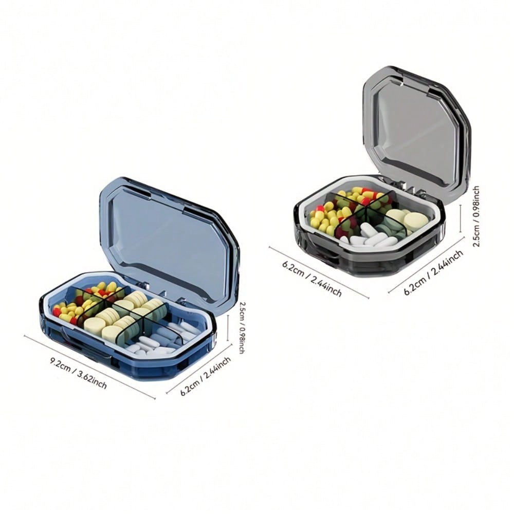 A Beautifully Crafted Box for Pills And Tablets, Jewelry, And Precision Parts, Ideal for Everyday Office And Travel Use
