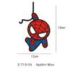 Urocze Naklejki Samochodowe Spider-Man Stylizacja Venom Wodoodporne Szyby Samochodowe Lusterka Wsteczne Śmieszne Naklejki Winylowe Dekoracje Szyby
