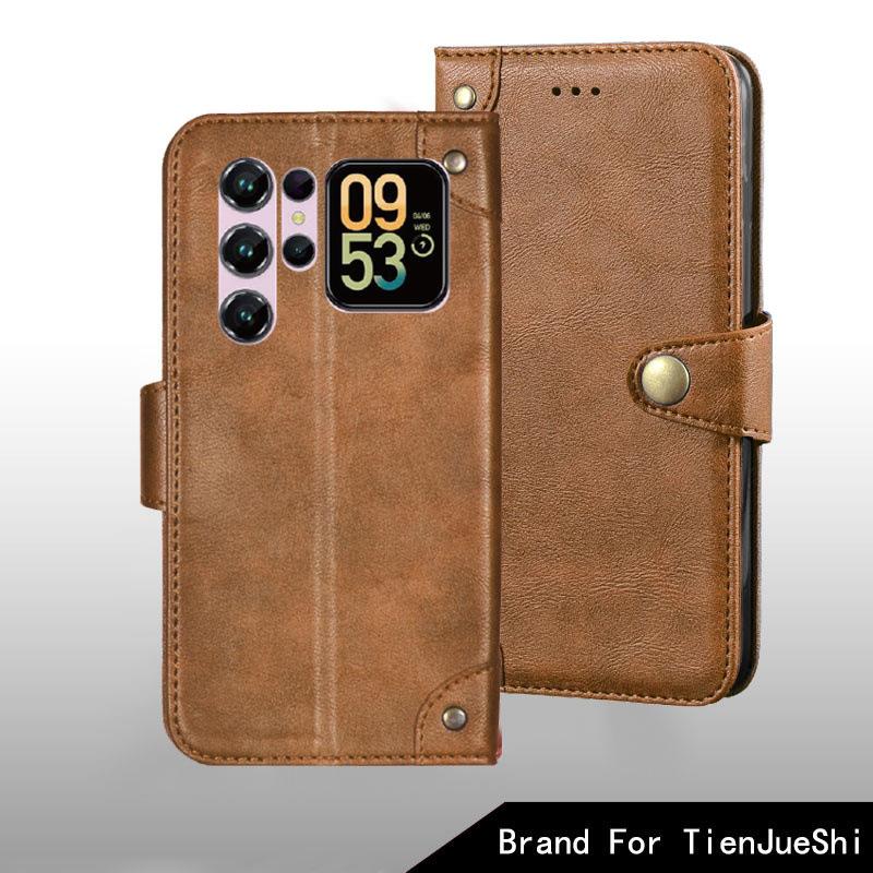 Anwendbar für Oukitel C11 Business Lederhülle Oukitel C11 Handyhülle Klappständer Geldbörse