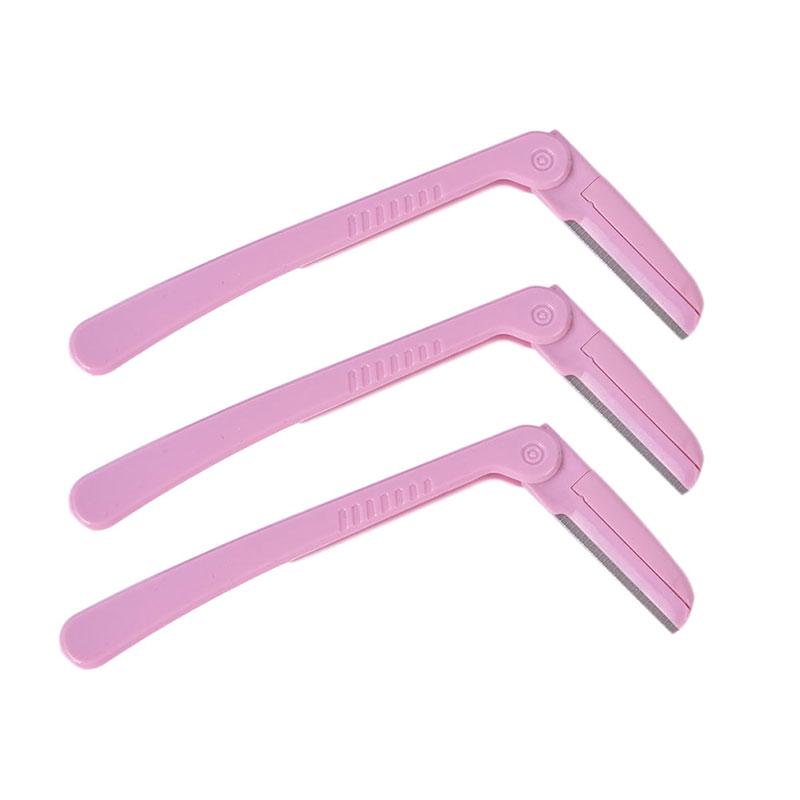 3Pcs/Set Facial Eyebrow Trimmer Armpit Hair Razor Face Eye Brow Shaver