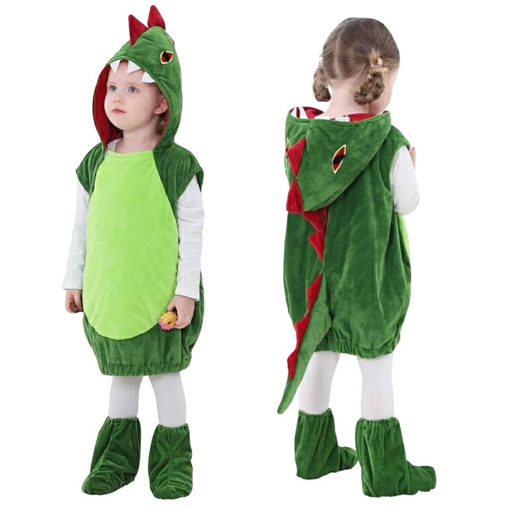 Children's Dinosaur Halloween Costume Jumpsuit for Kids