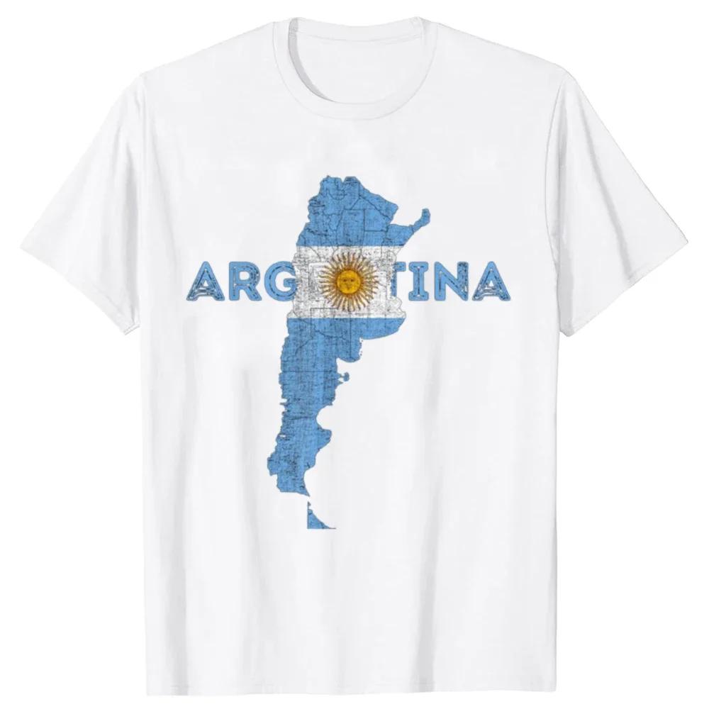 Super Argentine Proud Argentinian Argentina Flag T Shirts Tee Tops Round Neck Short-Sleeve Fashion Tshirt Casual Basic T-shirts