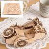 DIY 3D Wooden Tricycle Puzzle Model – Educational Desk Ornament Gift